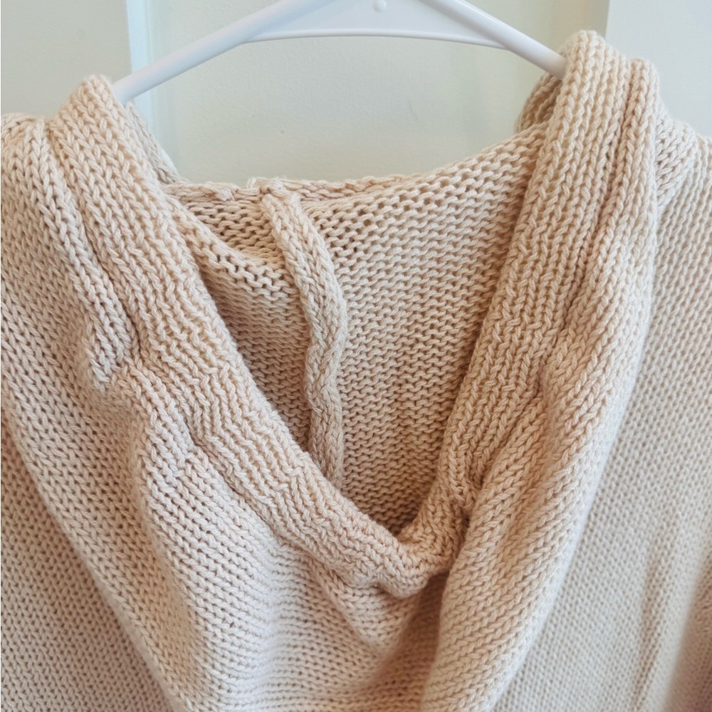 Vintage Havana Beige Knit Summer Sweater Size S - Picture 6 of 7